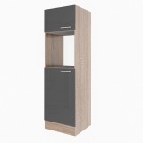 Dulap de camara Leziter Yorki 60 cm, Stejar Sonoma, Bucatarie modulara