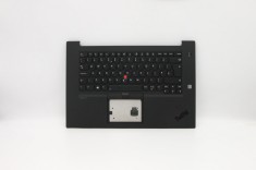 Carcasa superioara cu tastatura palmrest Laptop, Lenovo, ThinkPad P1 Gen 2 Type 20QT, 20QU, 5M10W78903, 5M10W78904, 02XR013, 02XR014, 46M.0GUCS.0127,