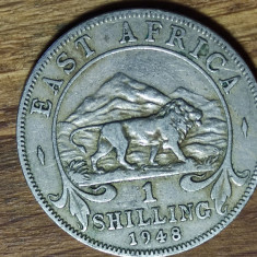 Africa de Est - moneda istorica - 1 shilling 1948 stare buna, an rar - George VI