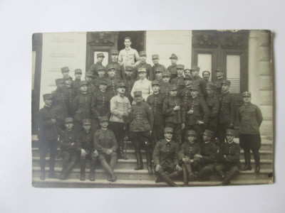 Fotografie colectie 137 x 90 mm scoala ofiteri 1928 foto