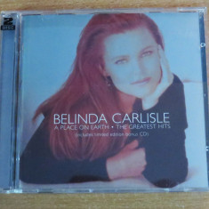 Belinda Carlisle - A Place On Earth - The Greatest Hits 2CD Limited Edition