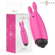 Vibrator Intense cu Vibratii, silicon, control simplu, 8x3cm