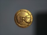 medalie bronz Petru Rares -Manastirea Harlau -Ctitoria Domnitorului Petru Rares ,600 de ani