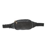 Borseta neagra din piele ecologica