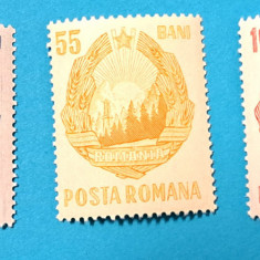 TIMBRE ROMÂNIA L.P.663/1967 -Stema R.S.R. (uzuale) -Serie simplă -MNH