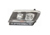 Far Volkswagen Crafter, 02.2017-; Man Tge, 11.2016-, montare fata, stanga, cu lumina de zi; H15+H21W+H7+W5W; electric; cu motor; halogen, DEPO
