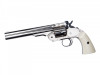 Revolver Airsoft Schofield 6 CO2 ASG Silver Full Metal, 140 m/s, Cal. 6mm, Semi-Automat