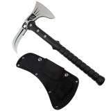 Cumpara ieftin Topor DEPOX&reg;, Tactical Adventure, otel inoxidabil, argintiu, 41 cm, teaca inclusa