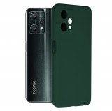 Cumpara ieftin Husa pentru Realme 9 5G / Realme 9 Pro, Techsuit Soft Edge Silicone, Dark Green