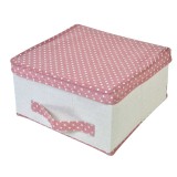 Cumpara ieftin Cutie depozitare imbracaminte, 30 x 30 x 16 cm, model buline, General
