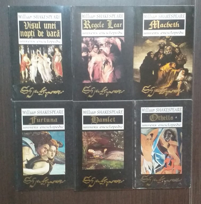 OPERE - 6 VOLUME - WILLIAM SHAKESPEARE