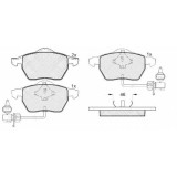 Placute frana fata TRW - Audi A4/A6 Seat Exeo Skoda Superb VW Passat Garage AutoRide