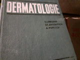 DERMATOLOGIE - LONGHIN, ANTONESCU, POPESCU, 1971, ED MEDICAL, 565p CARTONATA