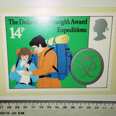 LOT 15 CARTI POSTALE FILATELIE NECIRCULATE -1981-THE DUKE EDINBOURGH S AWARD