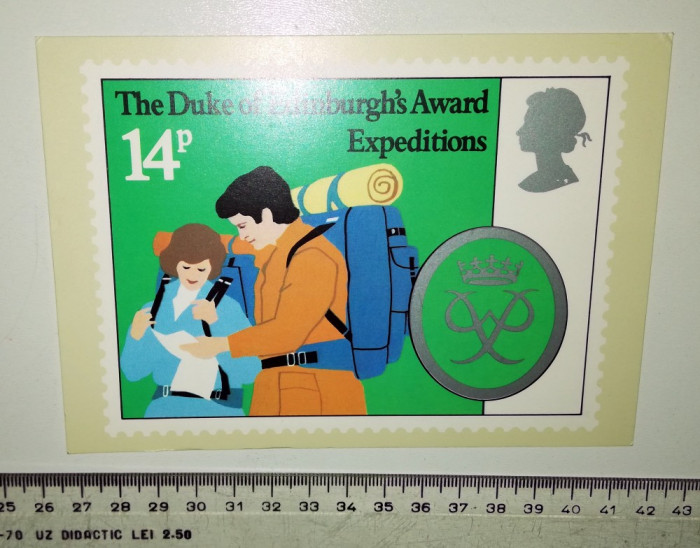 LOT 15 CARTI POSTALE FILATELIE NECIRCULATE -1981-THE DUKE EDINBOURGH S AWARD