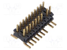 Conector SAMTEC PCB-PCB soclu tată 20 pini SMT 1,27mm vertical