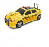 Masina taxi cu sunete, lumini, functie usi deschise City Taxi scara 1:16, Generic