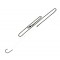 Set 2 monturi crap Fluor Carbon Lead Core Rig