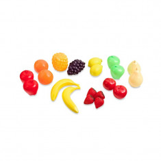 Set jucarii, Fructe din plastic, 20 piese, ATU-084176