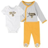 Pittsburgh Penguins body de copii 3 Piece Set - Batole 3-6 Měs&iacute;ců