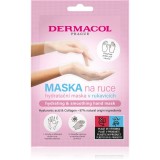 Dermacol Hand Mask Hydrating &amp; Smoothing mănuși cu efect de hidratare 1 pereche
