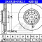 Disc frana ALFA ROMEO 159 Sportwagon (939) (2006 - 2011) ATE 24.0128-0192.1