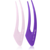 Janeke Hair Clip agrafe de par Purple 2x12,5 cm