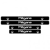 Set 4 Stickere Negre Pentru Praguri Renault Megane