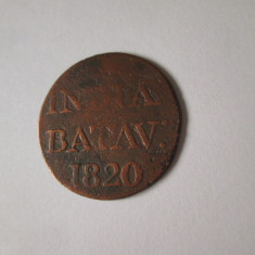 Rară! Java(Indonezia) Indiile de Est Neerlandeze 1/2 Stuiver 1820