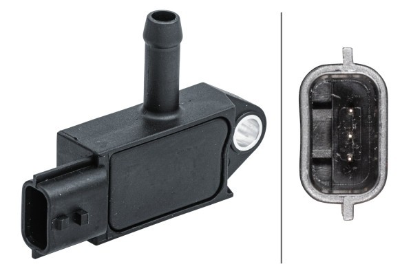 HELLA 6PP 009 409-461 Senzor, presiune gaze evacuare