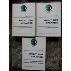 Droit des affaires 3 VOL - Yves Chartier