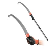 Fierastrau pentru taiat crengi 400 mm, lama curbata din otel, pentru coada telescopica