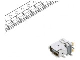Conector IX Industrial 10 PIN Aurit SMT