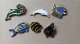 Lot 6 Insigne diferite -Peste/ Pesti-pinuri-2