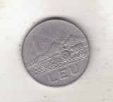 bnk mnd Romania 1 leu 1966 - varianta rara