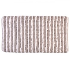 Covoraș Baie, Model Dreptunghiular, Culoare Ecru Gri, Dimensiuni 50x80cm, Compoziție 40% Bumbac 60% Poliester