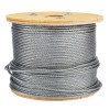 Cablu Otel Zincat Micul Fermier 5mm x 100m, Sarcina 167kg, 6 Toroane, Inima Textila, FarmGarden AgroTrade