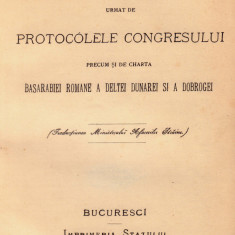 Tractatul de Berlin, si Protocoalele Congresului, Bucuresti, 1878