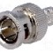 Conector BNC, 75&Omega;, tata, aurit, AMPHENOL - B1121A1-ND3G-8-75