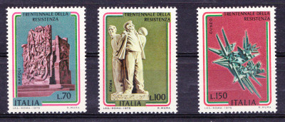 TSV% - ITALIA 1975 MICHEL 1486-1488 MNH/** LUX foto