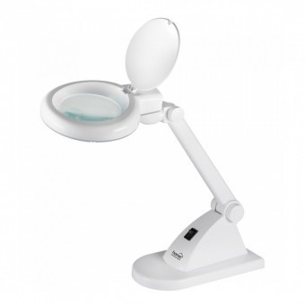 Lupa cu lampa tip led, NKLL 06, marire x 3, culoare alba, 30 leduri foto
