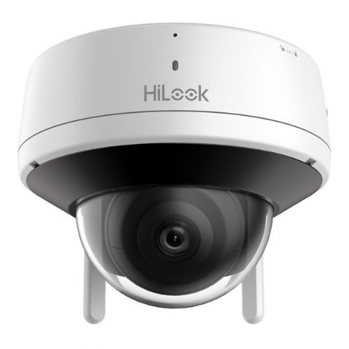 Camera IP Wi-Fi HiLook, EXIR, FULL HD 2MP, Lentila 2.8mm, IR 30m, audio, slot MicroSD, IP66 - IPC-D120HA-D/W(W) SafetyGuard Surveillance