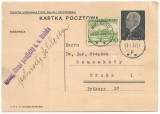 KARTKA POCZTOWA - POLONIA 1939 - &Icirc;NTREG POȘTAL CIRCULAT CU MARCĂ FIXĂ, Circulata, Printata