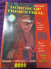 carte vintage,horoscop trimestrial cristina vanea 2002,ianuarie-februarie-martie