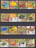 DB1 Fauna Marina Pesti Kiribati 2002 16 v. MNH