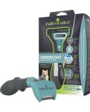 Trimmer profesional Furminator pisici, blana lunga - S