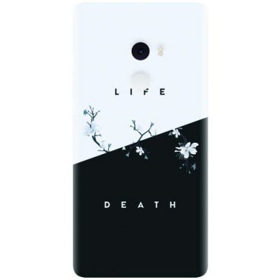 Husa silicon pentru Xiaomi Mi Mix 2, Life Vs Death foto