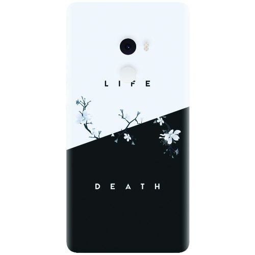 Husa silicon pentru Xiaomi Mi Mix 2, Life Vs Death