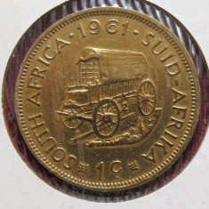 Africa de Sud / South Africa 2 monede, 1/2 + 1 Cent 1961- Jan van Riebeeck (255)