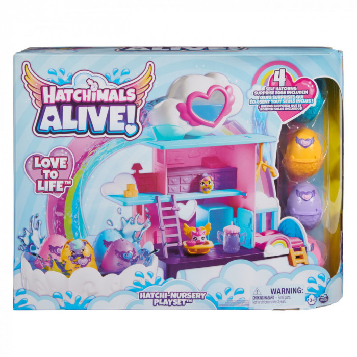 HATCHIMALS SET HATCHI NURSERY SuperHeroes ToysZone